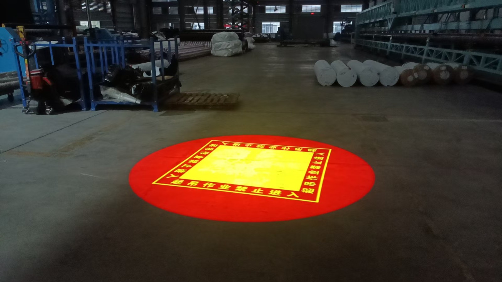 Industrial Safety Projection Light for Overhead Crane
