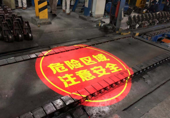 Industrial Safety Projection Light for Overhead Crane