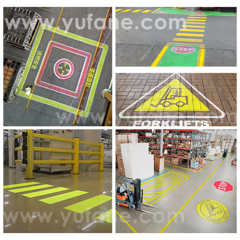 Yufan Crosswalk Marking Gobo Projector Industrial Pedestrian Walkway Warning Traffic Light Traffic signal Advertising Light