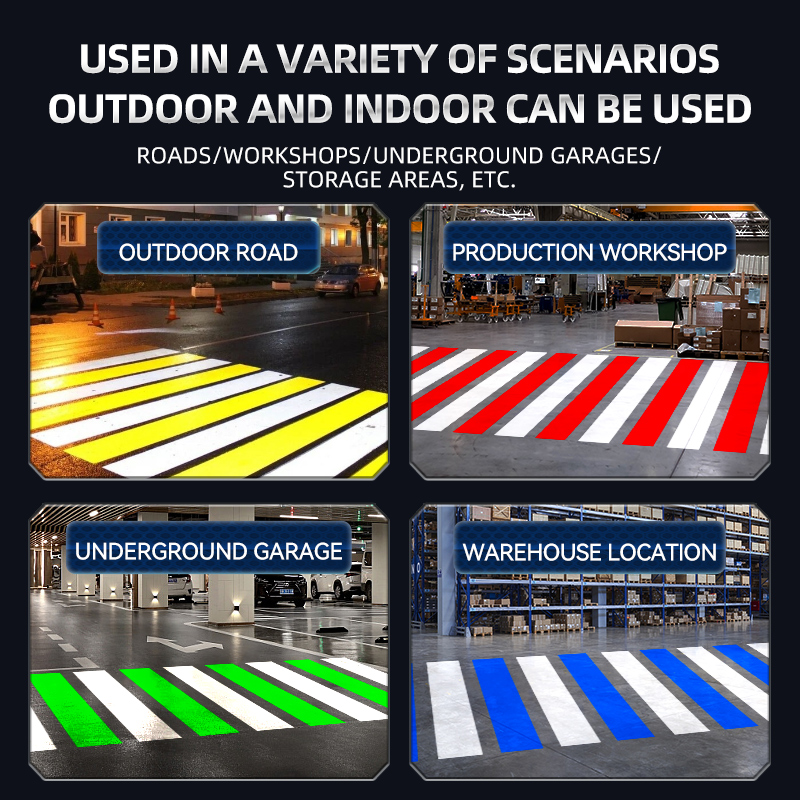 Yufan Crosswalk Marking Gobo Projector Industrial Pedestrian Walkway Warning Traffic Light Traffic signal Advertising Light