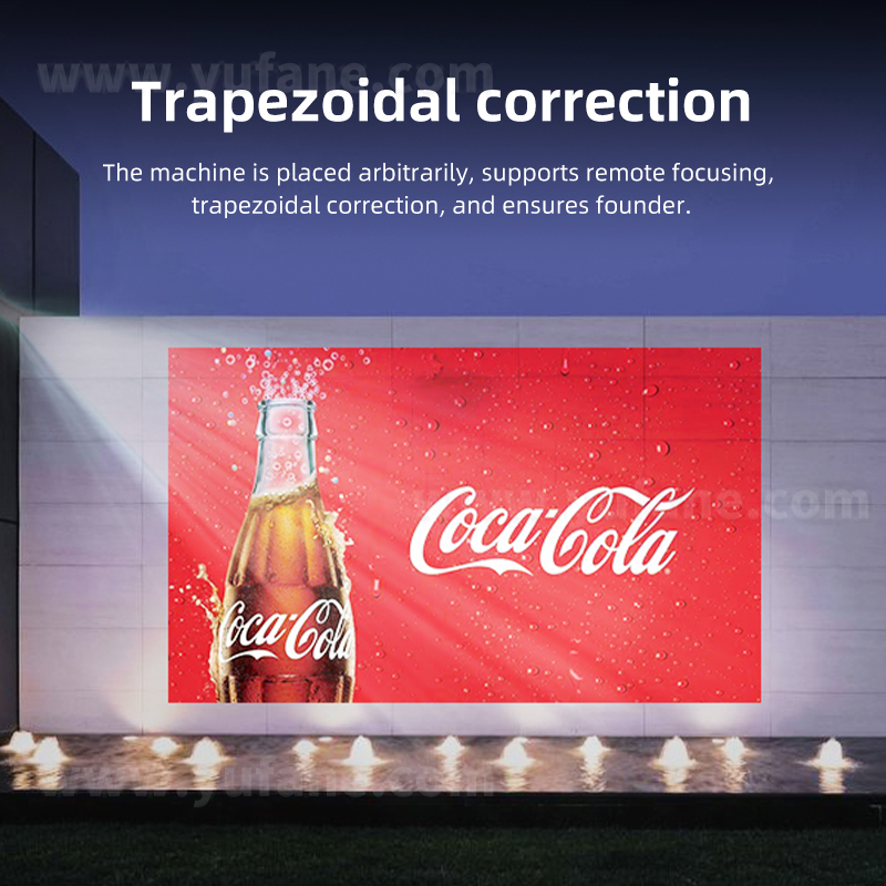 Other advertising equipment elevator zoom dynamic image decorations projection light smart animation video gobo logo projector