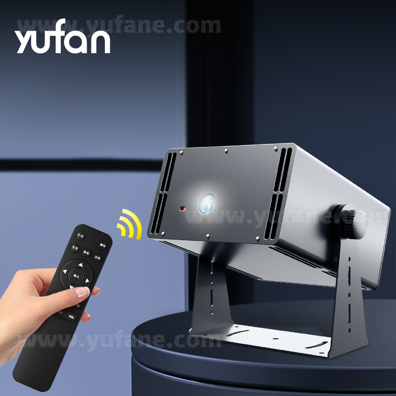 Other advertising equipment elevator zoom dynamic image decorations projection light smart animation video gobo logo projector