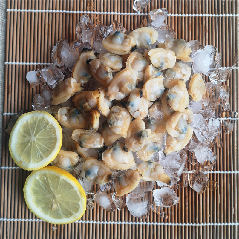 frozen cooked yellow clam meat