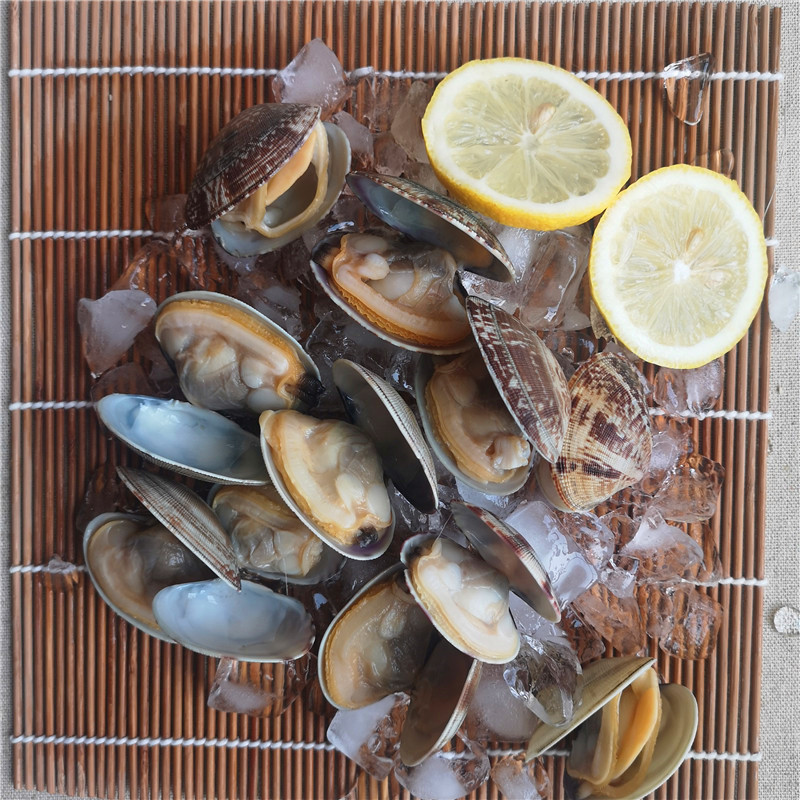 frozen boiled asari clam