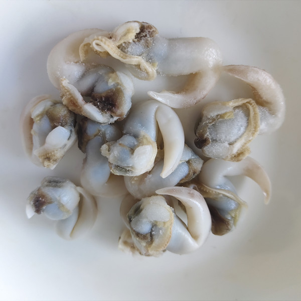 Frozen boiled cockle meat