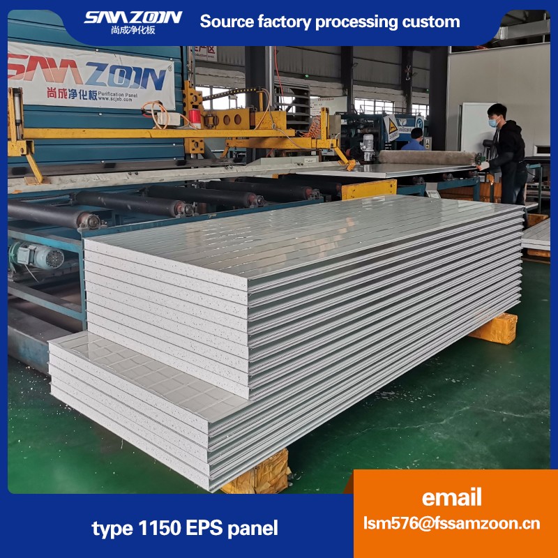 Eco-friendly Building Material Clean Room Polystyrene Insulation Panels