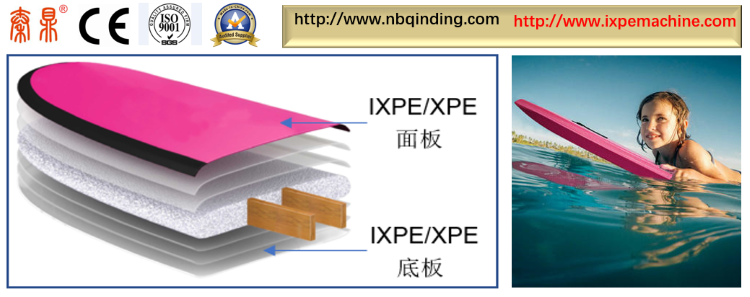 XPE foaming