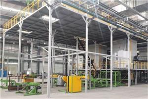 चीनी IXPE फोमिंग मशीन खत्म स्थापना
