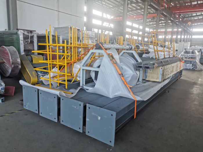 Another set of IXPE foam machine line manufactured by Qinding Company was sent to Russia