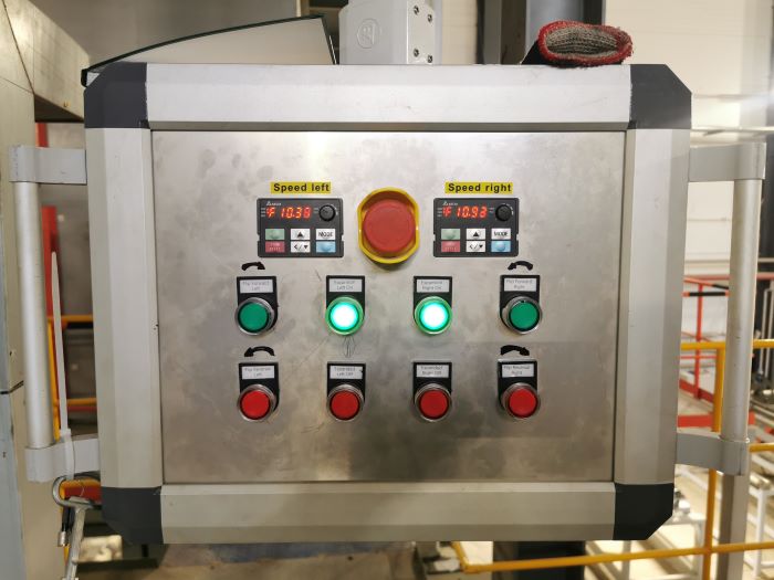 Qin Ding engineers commissioned IXPE foam production machine abroad, and returned visit to old customers