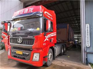 Satu set kabinet struktural yang dipasang pada mesin berbusa XPE yang diproduksi oleh Perusahaan Qinding dikirim ke luar negeri