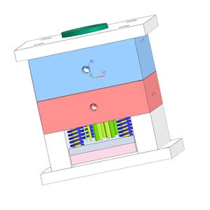 Molde de plástico Molde de inyección de piezas de electrónica