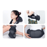 Uppladdningsbar nack- och axelmassageapparat