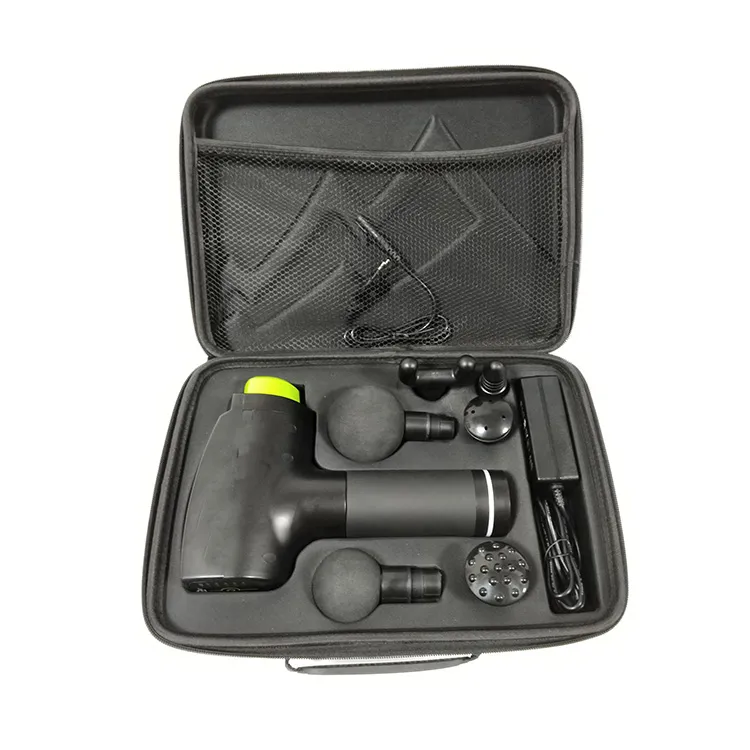 Pistola de masaje de fitness con masajeador de mano eléctrico inalámbrico