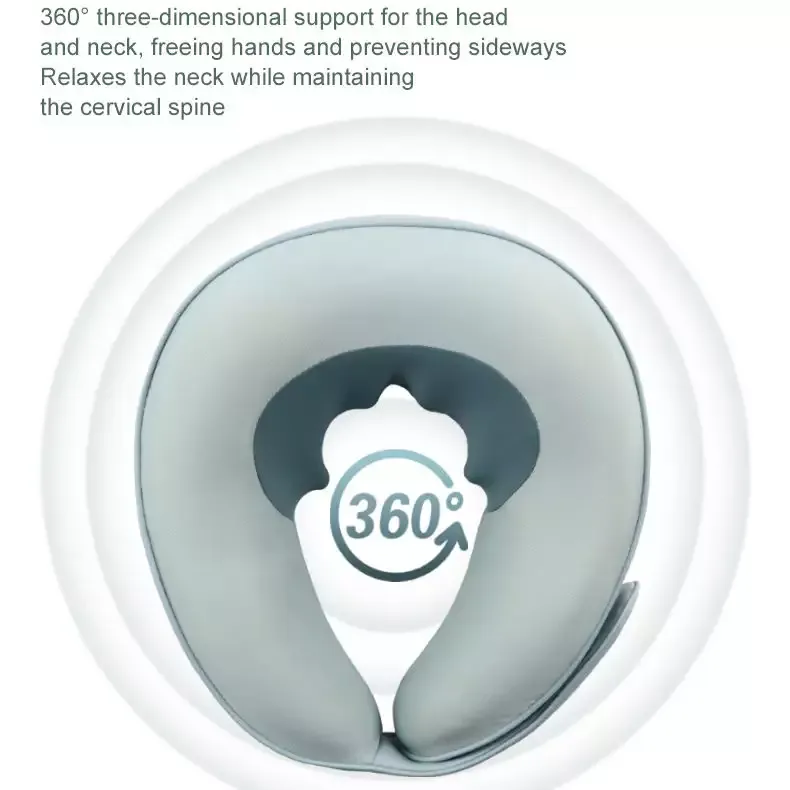 U shaped neck massage pillow