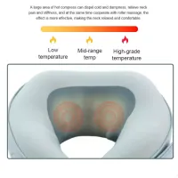 U shaped neck massage pillow