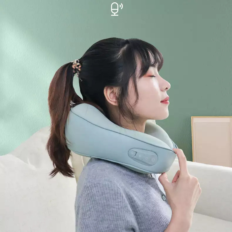 U shaped neck massage pillow