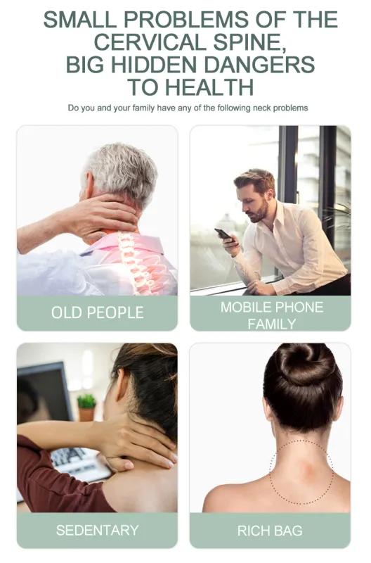 U shaped neck massage pillow