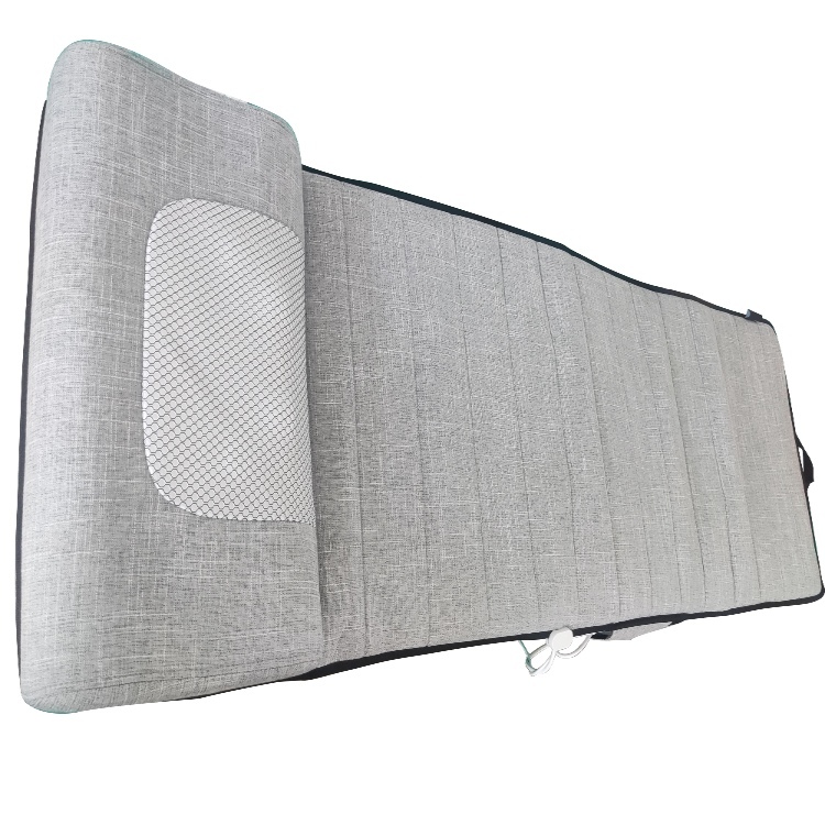 Colchão de massagem aquecido shiatsu