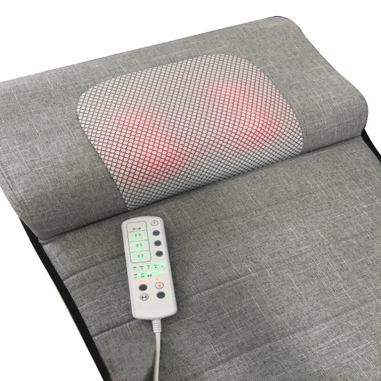 Colchão de massagem aquecido shiatsu