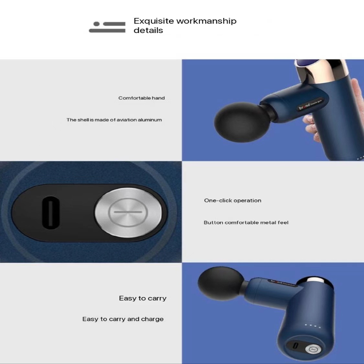 Deep Tissue handhållen massageapparat för hela kroppen