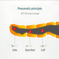 Masaje neumático de varias partes.