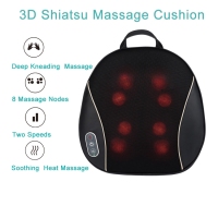Masaje de espalda Shiatsu eléctrico de amasamiento profundo 3D para el hogar