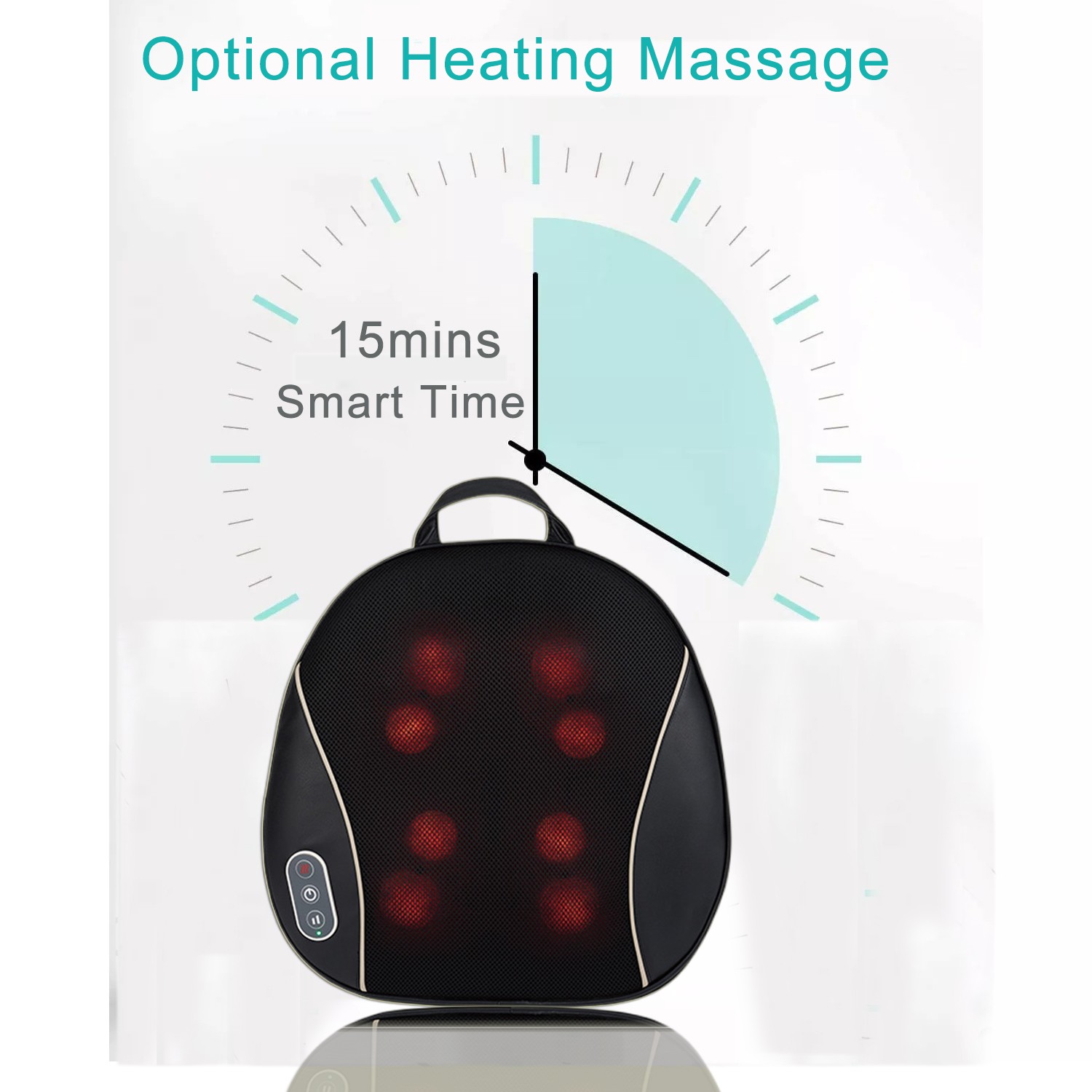 3D Deep-Kneading Electric Shiatsu Back Massage For Home