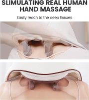 Máy mát xa cổ và vai Shiatsu chạy điện thông minh có nhiệt