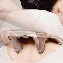 Máy mát xa cổ và vai Shiatsu chạy điện thông minh có nhiệt