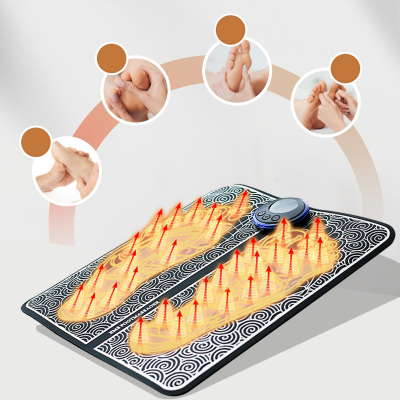 EMS Foot Treatment Mat Sirkulasi Darah Dengan Pemanasan