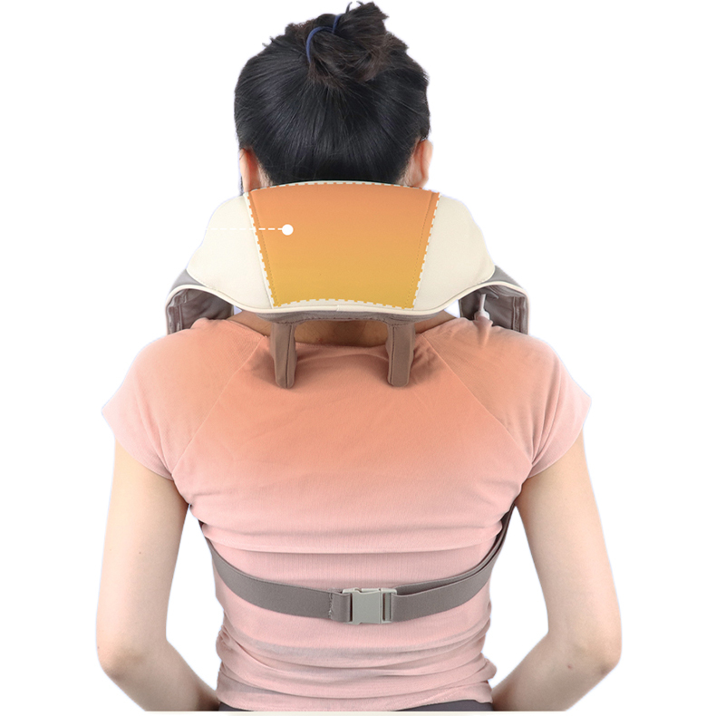 Máy mát xa cổ và vai Shiatsu chạy điện thông minh có nhiệt