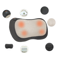 Almofada de massagem shiatsu para pescoço e lombar com calor