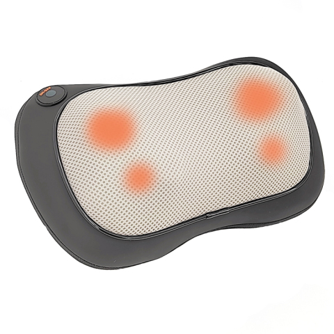 Almohada de masaje lumbar y de cuello Shiatsu con calor