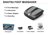 Shiatsu Acupressão Amassador Aquecedor Massageador de Pés