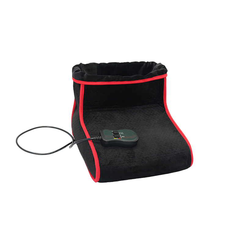 Massageador elétrico aquecido para pés com vibração
