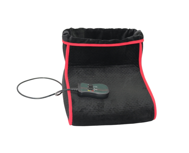 Massageador elétrico aquecido para pés com vibração