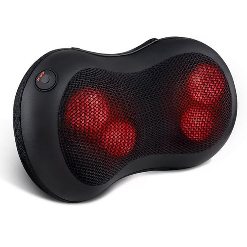 Almohada de masaje Shiatsu inalámbrica para cuello y espalda