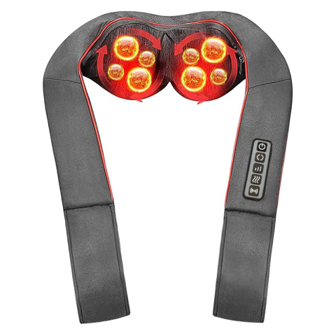 Trådlös vibrationshalsmassageapparat