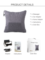 Masajeador de espalda eléctrico