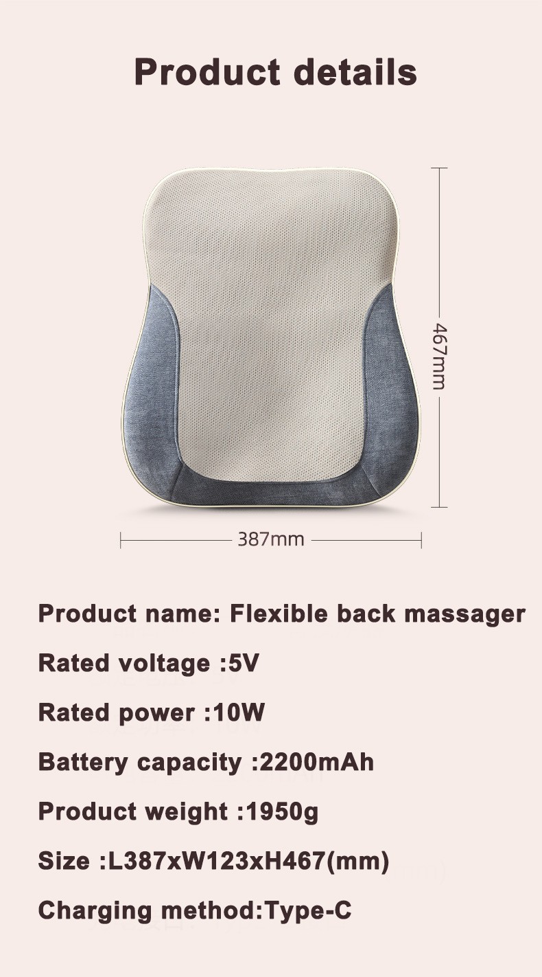 Shiatsu Neck Back Massage Cushion