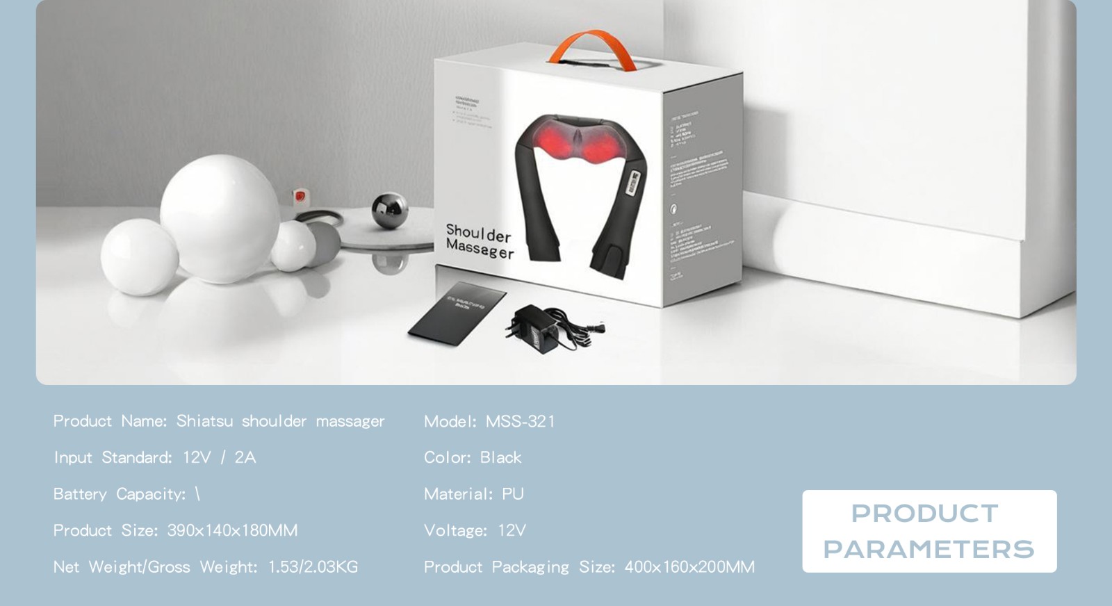 portable neck massager
