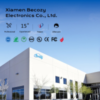 베코지 공기 압축 요법 마사지기 휴대용 가정용 다리 및 열 진동과 지압 기능을 갖춘 회복 및 휴식용