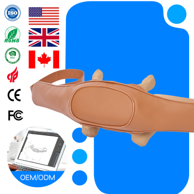 Neck Massager Travel Compact Neck and Shoulder and Back Massager Pillow Cervical Traction Device Master Hand Neck Massager