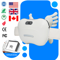 Шиацу-массажер для спины и шеи, массажер для глубокого разминания спины, массажер для шеи и плеч с подогревом, электрический.