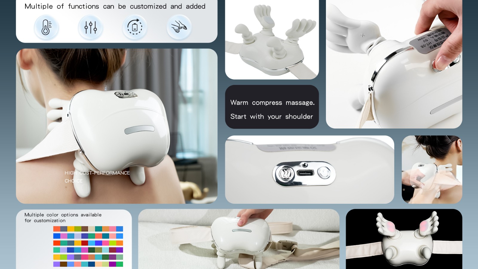 Massage Device For Neck Massage Device For Neck