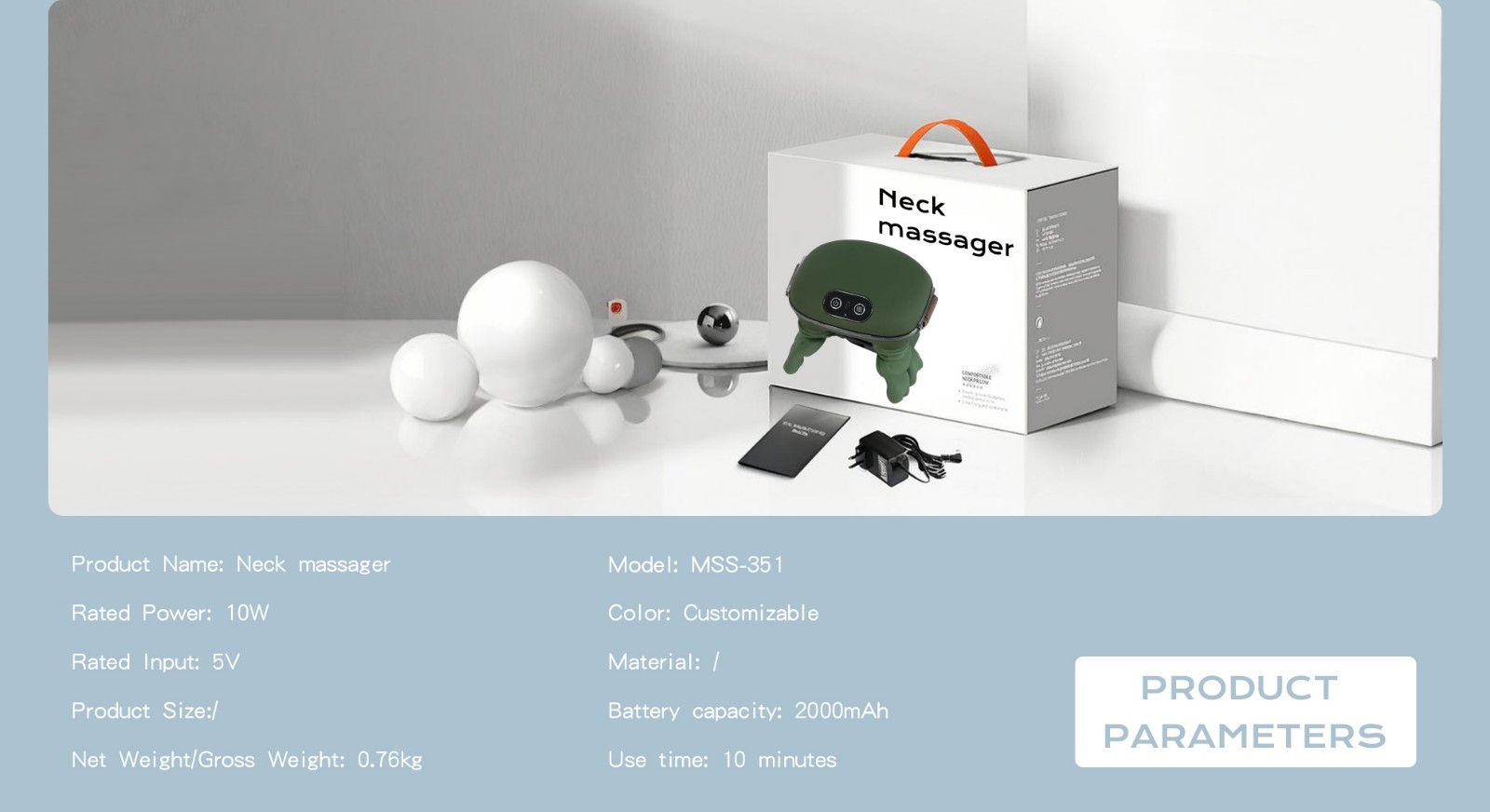 wireless Neck And Back Massager wireless Neck And Back Massager