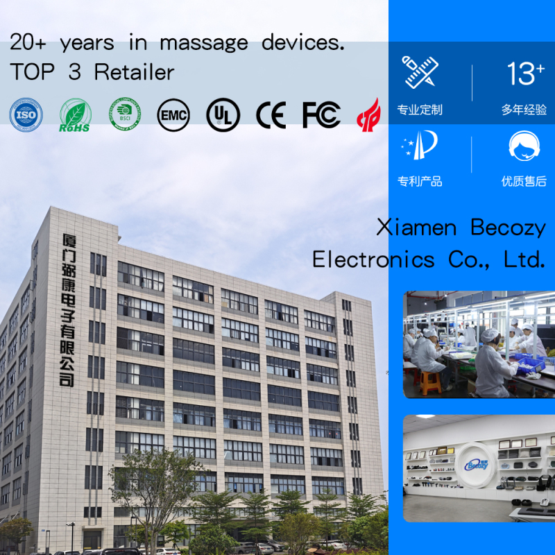 Rouleau de massage intelligent Shiatsu (nouveau modèle 2025) : masseur de pieds électrique à compression d'air et vibrations pour les jambes et les pieds
