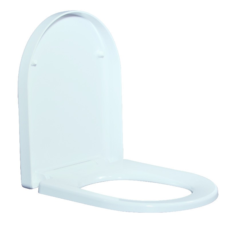 Adjustable Hinge Detachable No Slip Top Fixing Toilet Seat