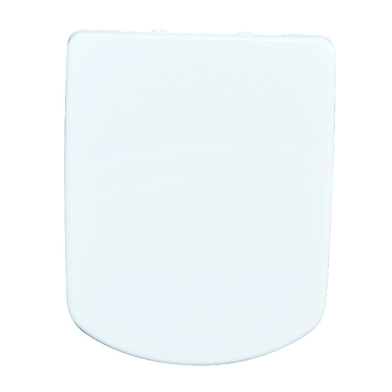 Slim Design Quiet Close Adjustable UF Toilet Seat Cover